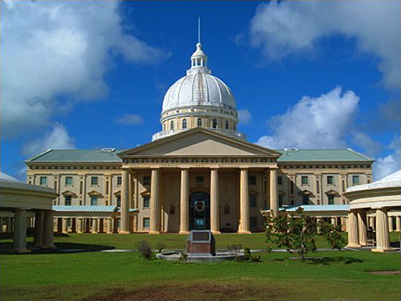 The Capitol in Melekeok.